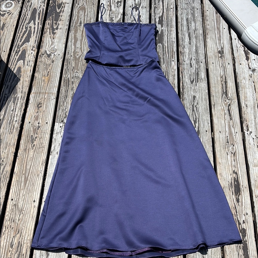Elegant Purple Women's Dress